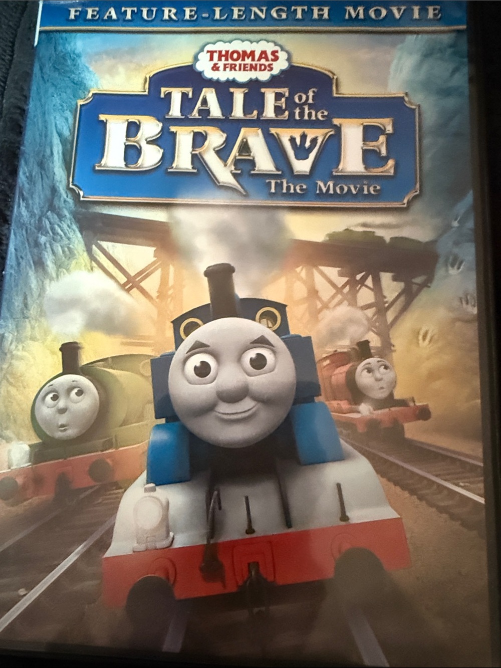 Thomas & Friends Blue Engine Movie DVD - Tale of the Brave